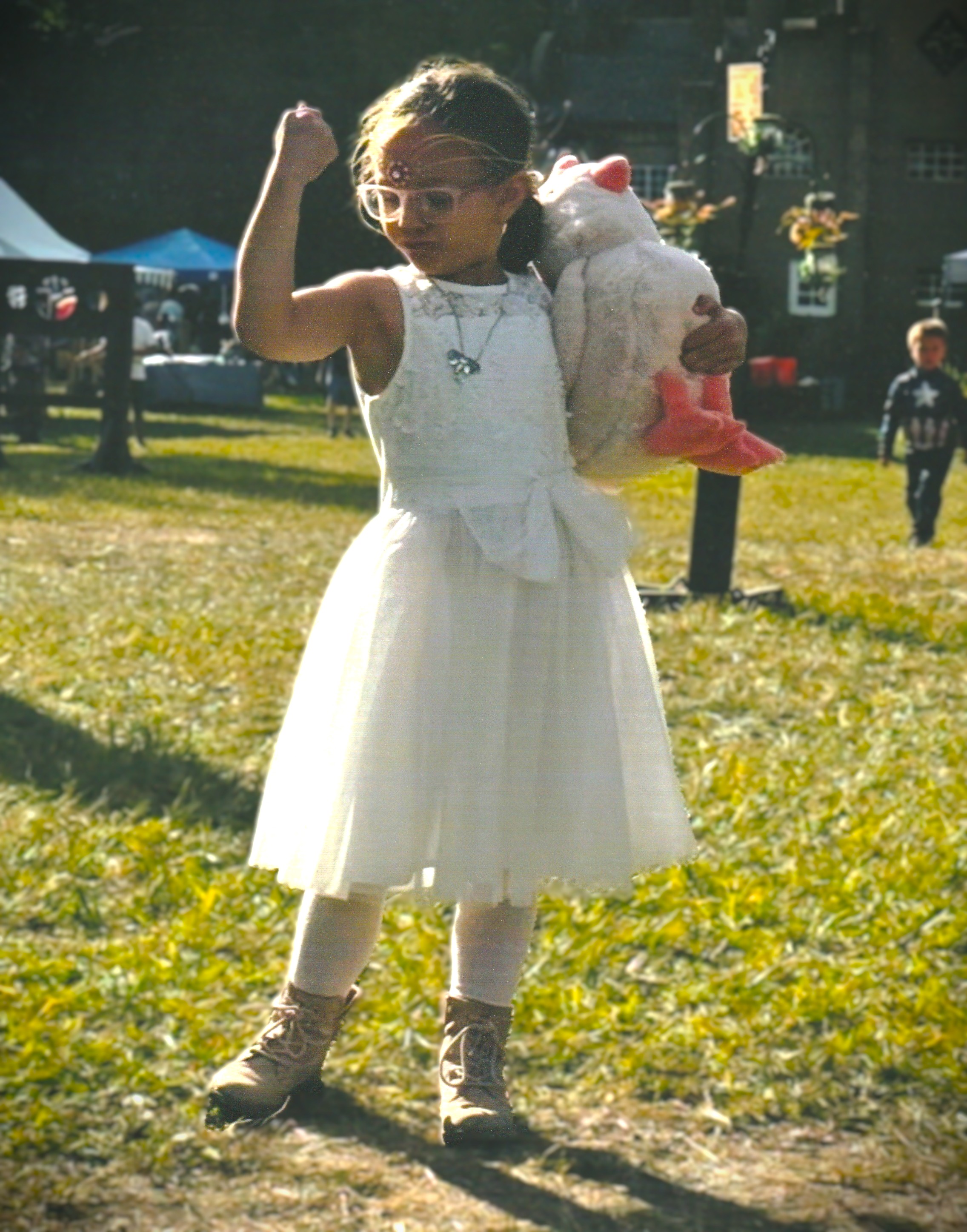My Daughter as the Child like Empress at the Bucks County Renaissance Fair